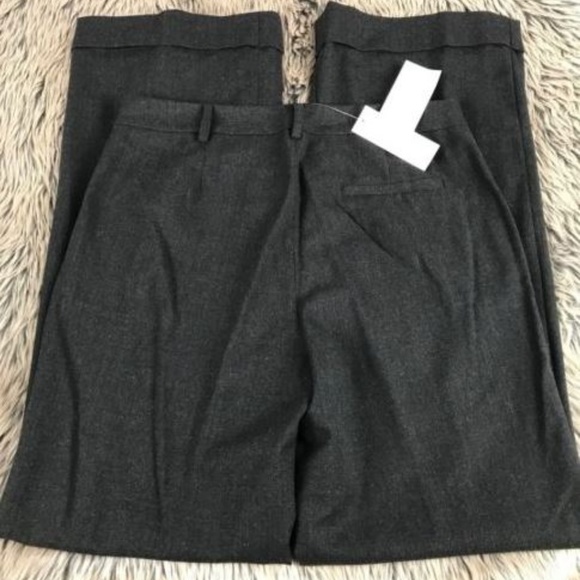 Eileen Fisher Stretch Flannel Melange Trouser - Picture 4 of 6